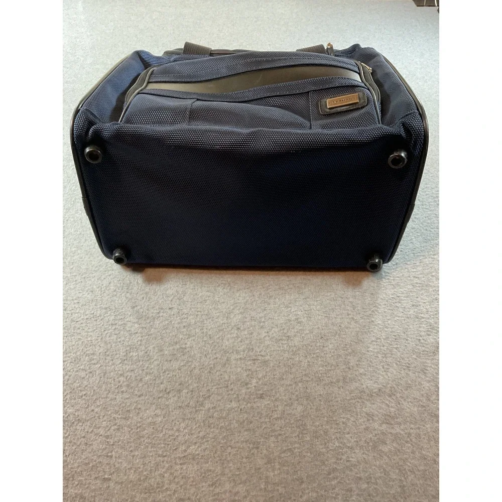 Hartmann Navy Blue Ballistic Nylon Duffel Bag Travel Carry On Luggage Bag